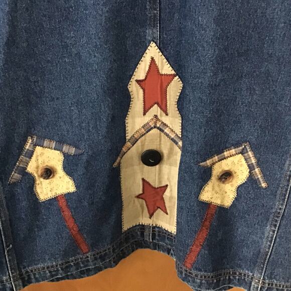 Vintage Haiks Barn Chore Country Jean Jacket Brown Corduroy Jacket Large - Picture 7 of 8